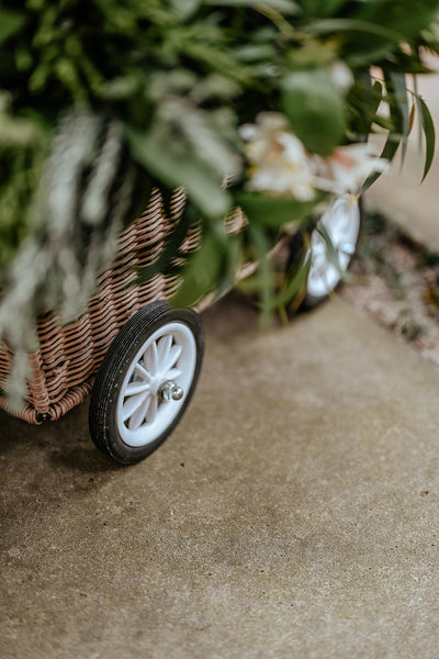 Rattan Dolls Pram