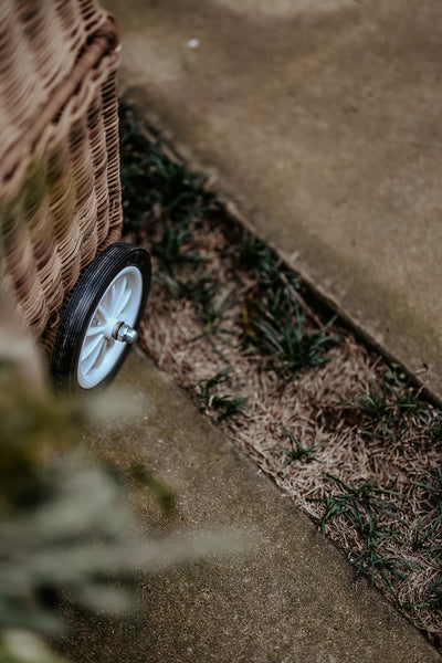 Rattan Dolls Pram