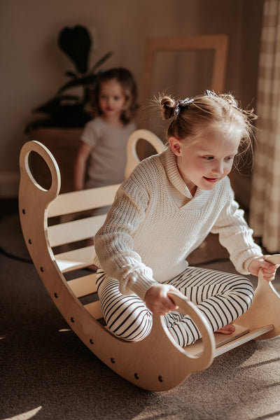 Birch Pikler Rocker