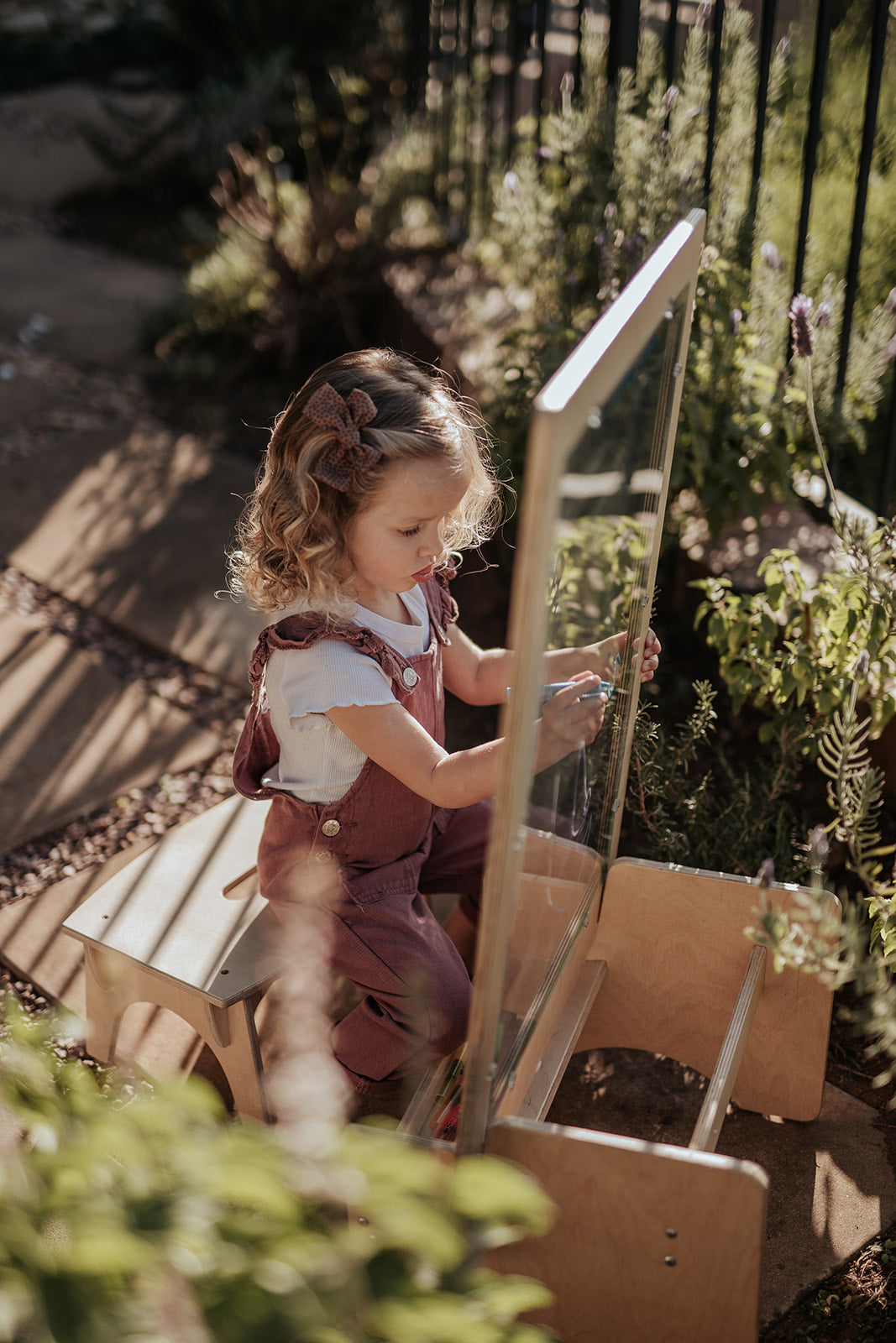 Birch Perspex Easel