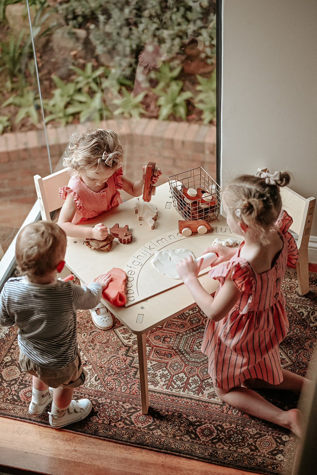 Birch Toddler Table and Chair Set